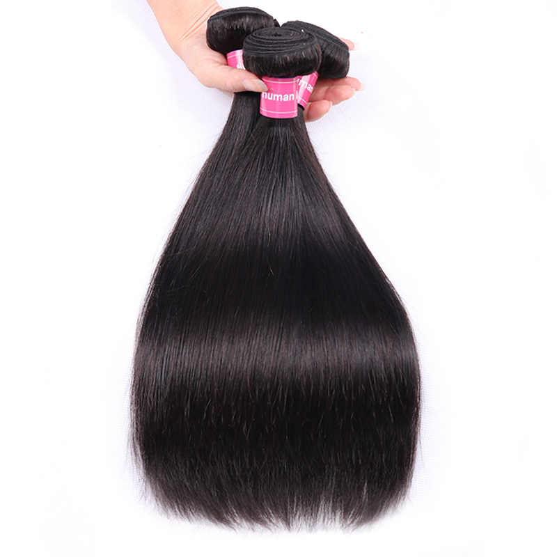 Sterly Hair Straight Hair 3/4PCS Bundles Deal Human Hair Extensions