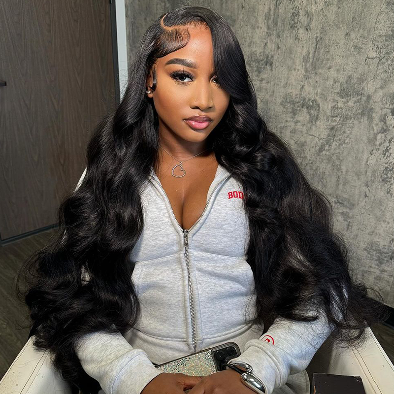 Sterly 13×6 HD Lace Body Wave Lace Front Wigs Glueless 7×6 HD Lace Body Wave Human Hair Wig