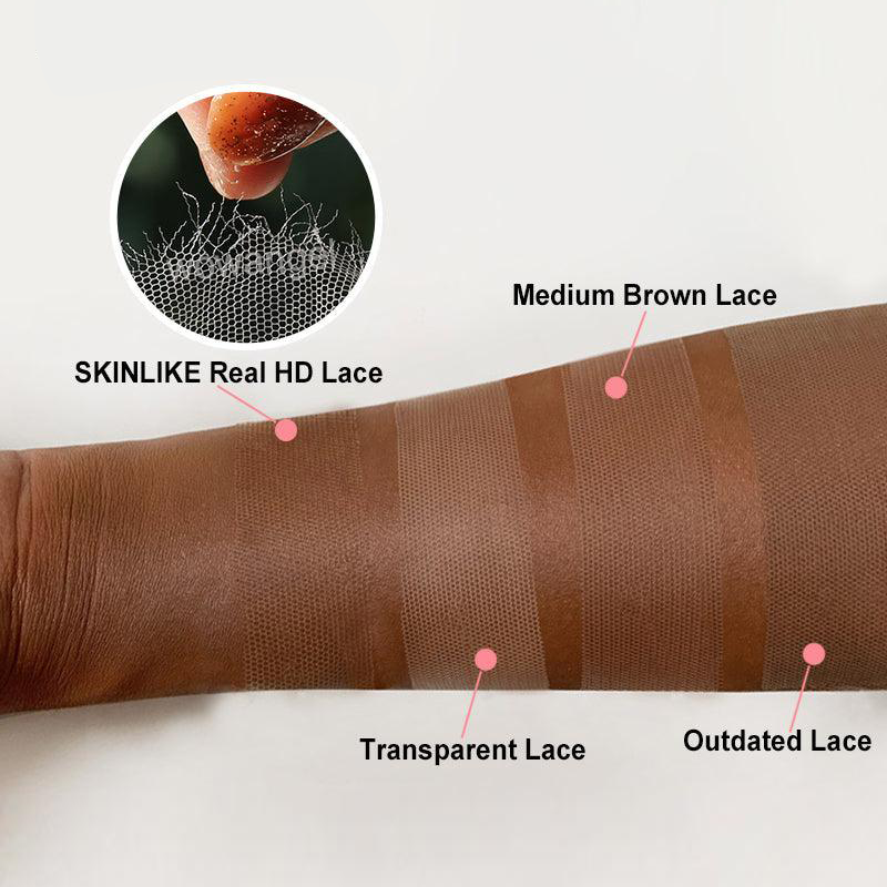 Sterly Hair Invisible HD Lace 13×4 / 13×6 Frontal Human Hair 7×6 / 9×6 HD Lace Natural Color