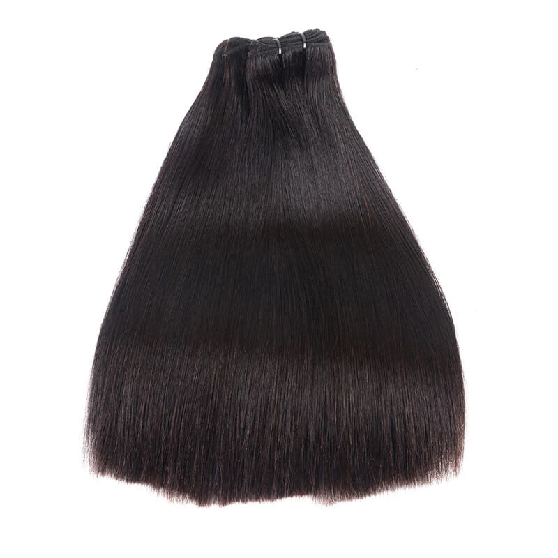 High Quality Double Drawn Raw Virgin Cuticle Aligned Straight Human Hair Bundles