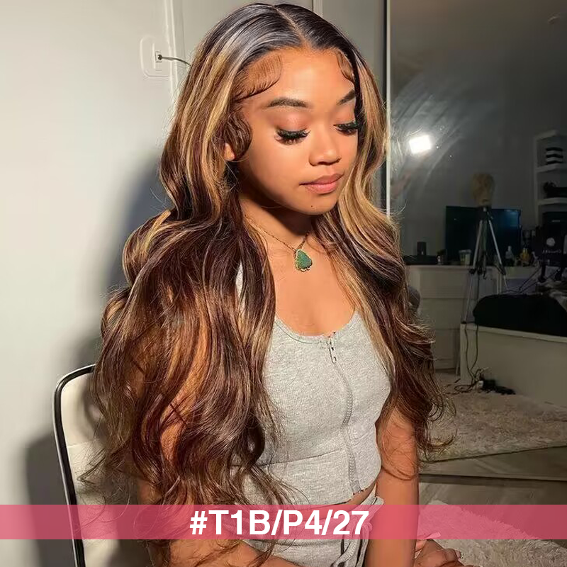 250% Density Glueless V Part Body Wave Wigs Beginner Friendly Thin Part Drawstring Wig