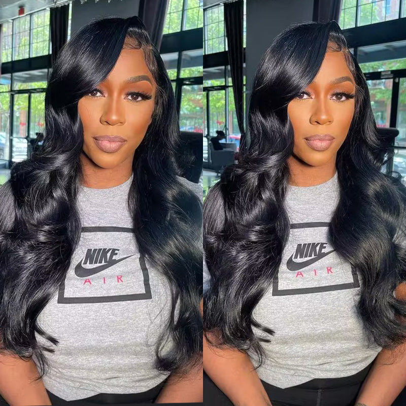 Sterly Real HD Glueless 13x6 Full Lace Body Wave Lace Front Human Hair Wigs