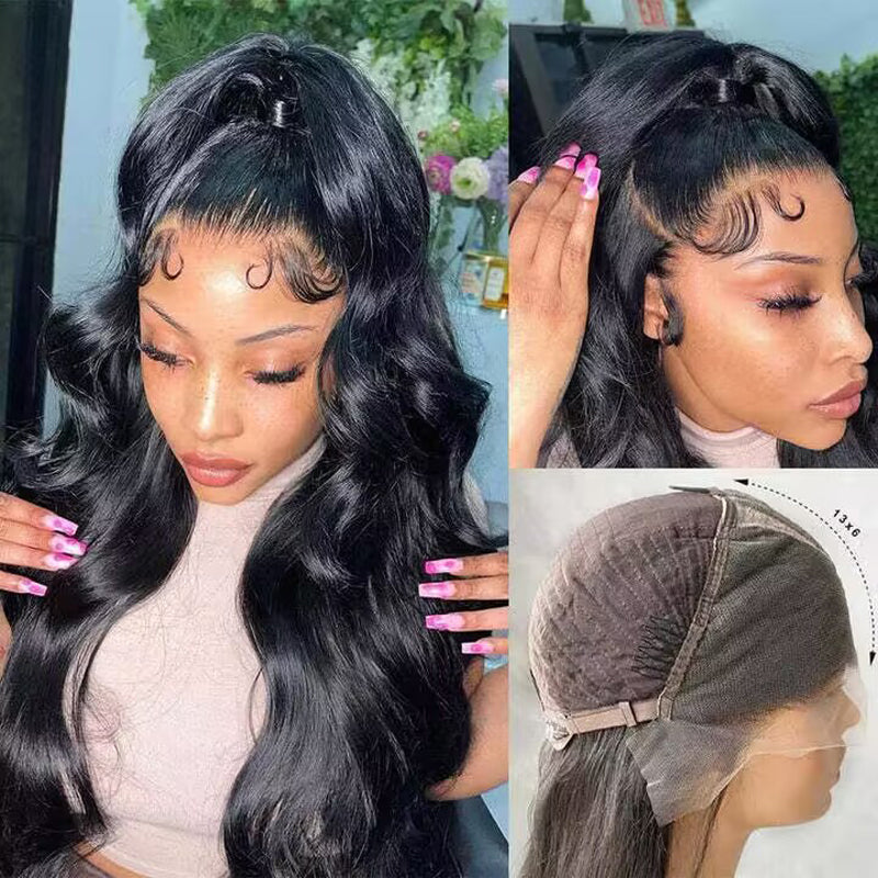 Sterly 13x6 Lace Frontal Body Wave Human Hair Wigs Affordable Full Lace Frontal Wig