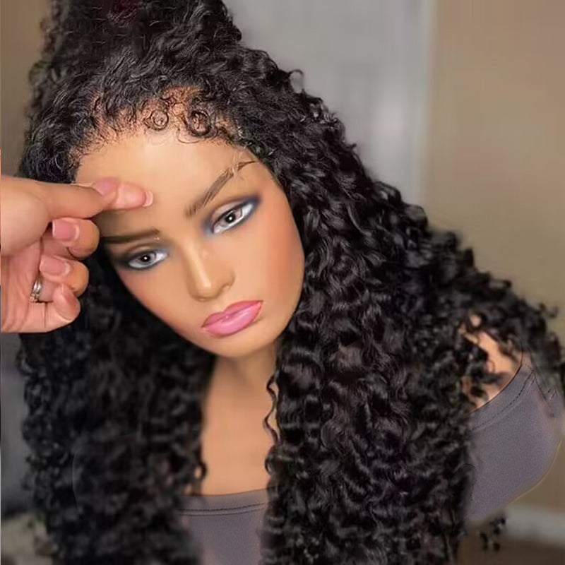 Type 4C Edges Wig | Wear and Go Glueless 7x6/13×6 Curly Human Hair Wigs