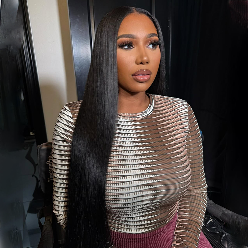 Affordable #1 Jet Black Body Wave Wig 13x6 Lace Front Human Hair Wigs Sterly Hair