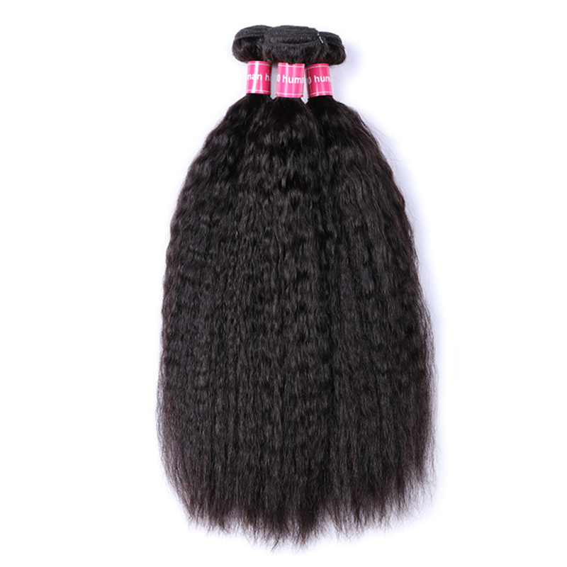 Sterly Hair 3/4 PCS Bundles Deal Brazilian Virgin Hair kinky Straight Bundles Human Hair Extensions