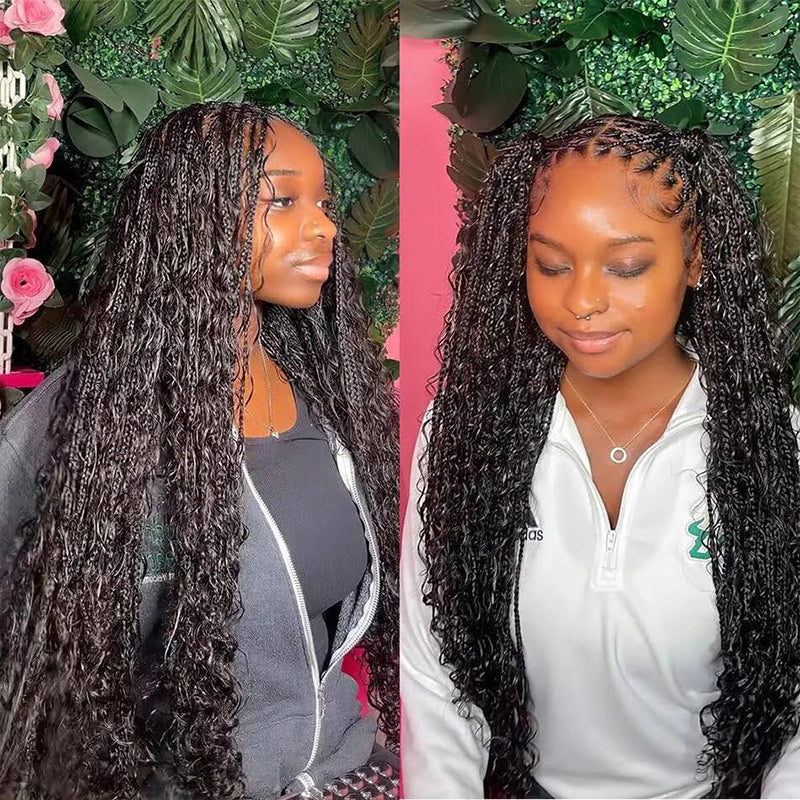Cheveux humains ondulés profonds Sterly pour tressage sans trame, 100 g (1 paquet, 2 paquets de 50 g)