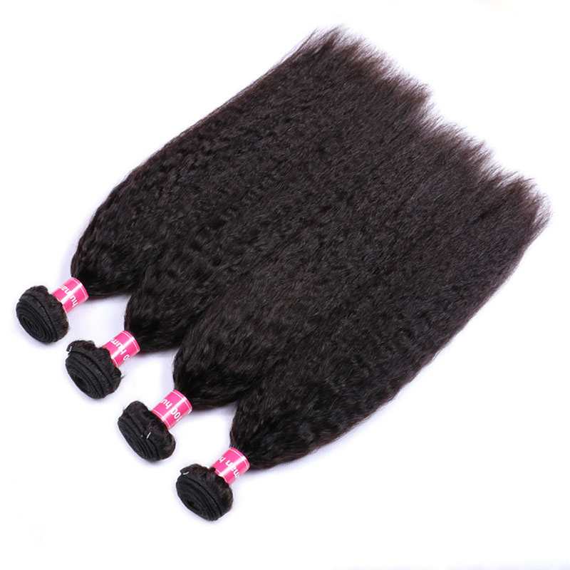 Sterly Hair 3/4 PCS Bundles Deal Brazilian Virgin Hair kinky Straight Bundles Human Hair Extensions