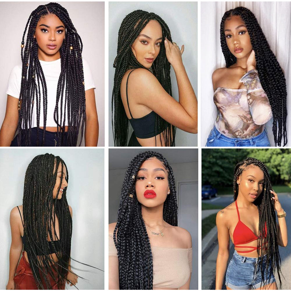 Extensions de cheveux humains micro-tressés, cheveux lisses, sans trame, 100 g/lot