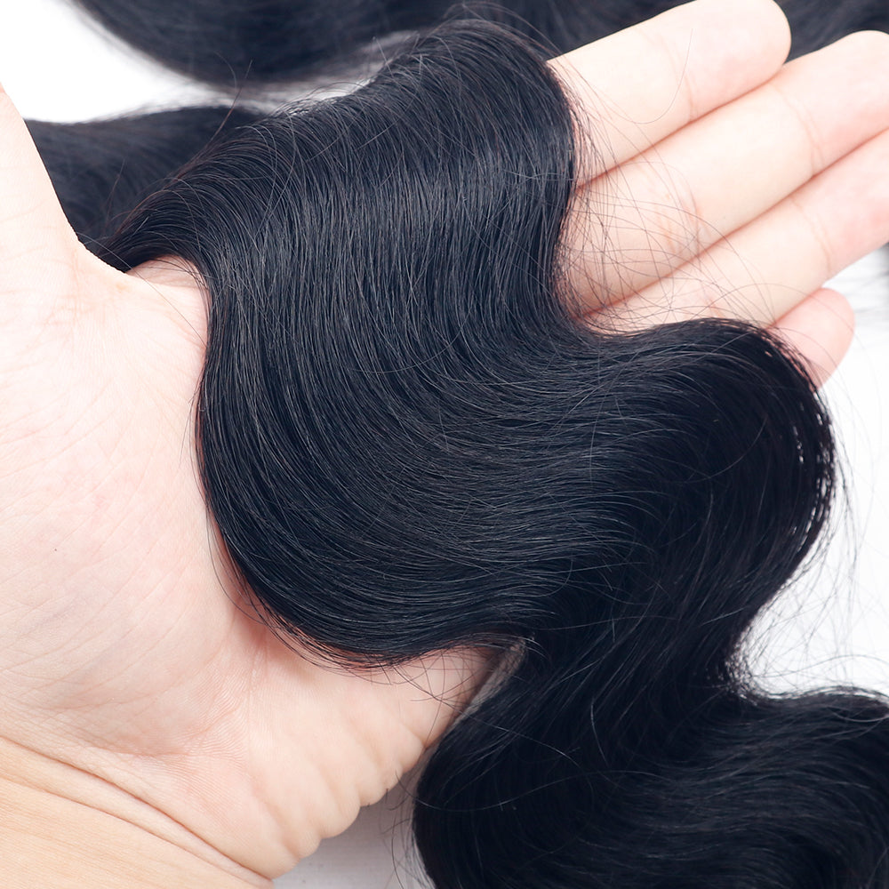 Cheveux humains ondulés en vrac Sterly pour tressage sans trame 100 g (1 paquet - 2 paquets de 50 g)