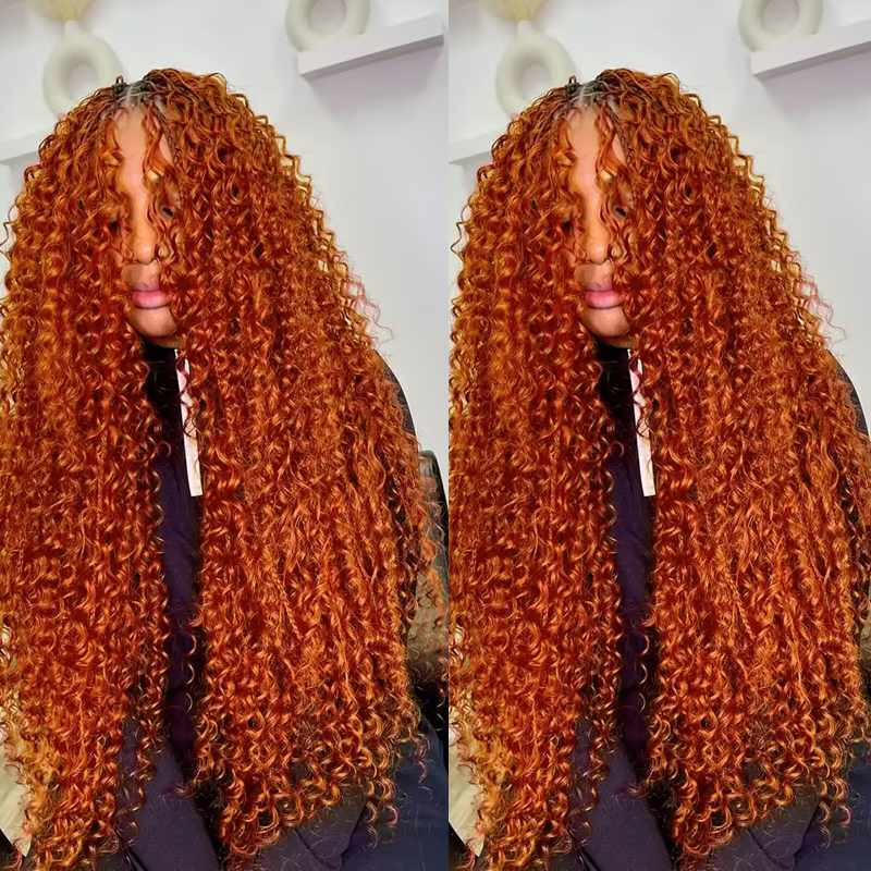 Sterly Human Braiding Hair Water Wave Bulk Human Hair for Braiding No Weft Hair Extensions for Boho Braids 100g/Bundle
