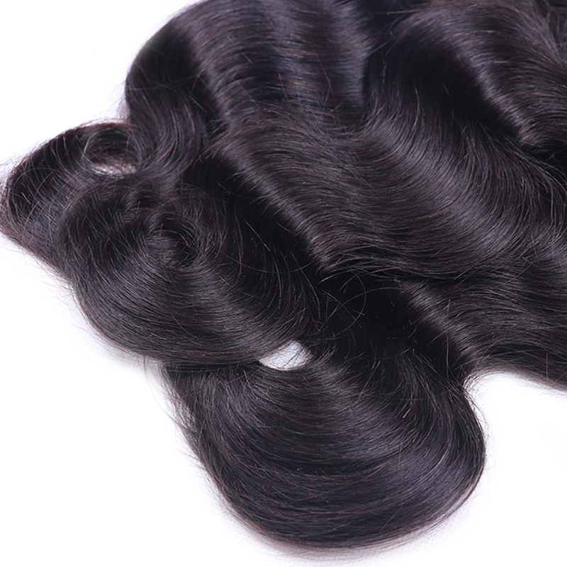 Sterly Body Wave Human Hair Bundles With 13x6 Lace Frontal Remy Human Hair Bundles With Closure Frontal