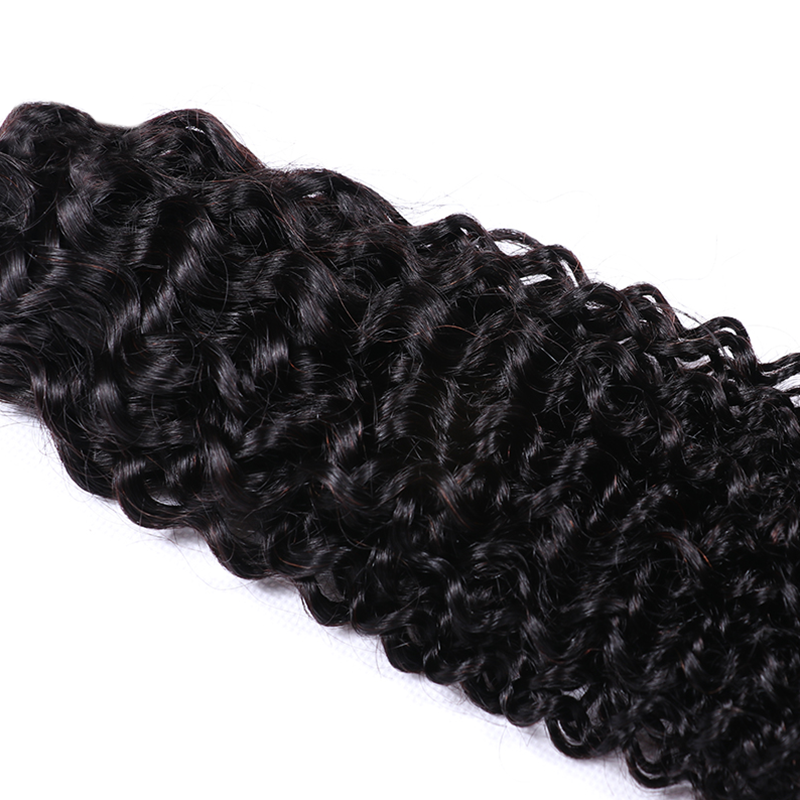Extensions de cheveux humains bouclés Sterly Hair, mèches de 3/4, cheveux indiens bruts, cuticules alignées