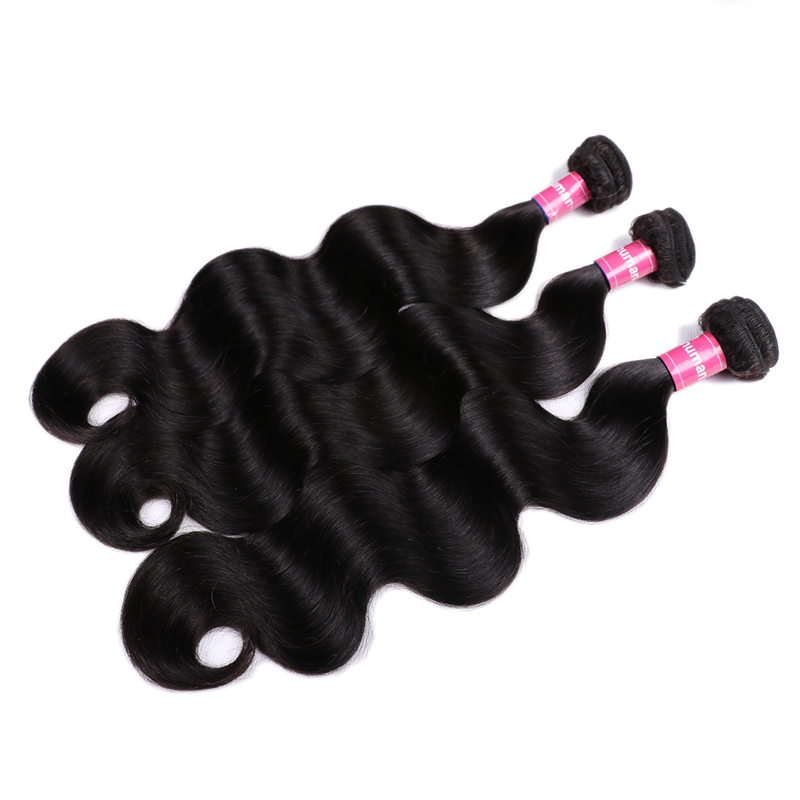 Sterly Hair Affortable Body Wave 3 Bundles With 13×4 Lace Frontal