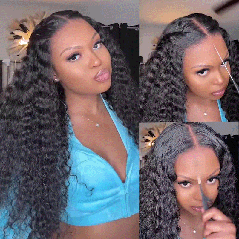 7×6 HD Lace Ready To Go Tiny Knots Deep Wave Wig | Sterly Hair