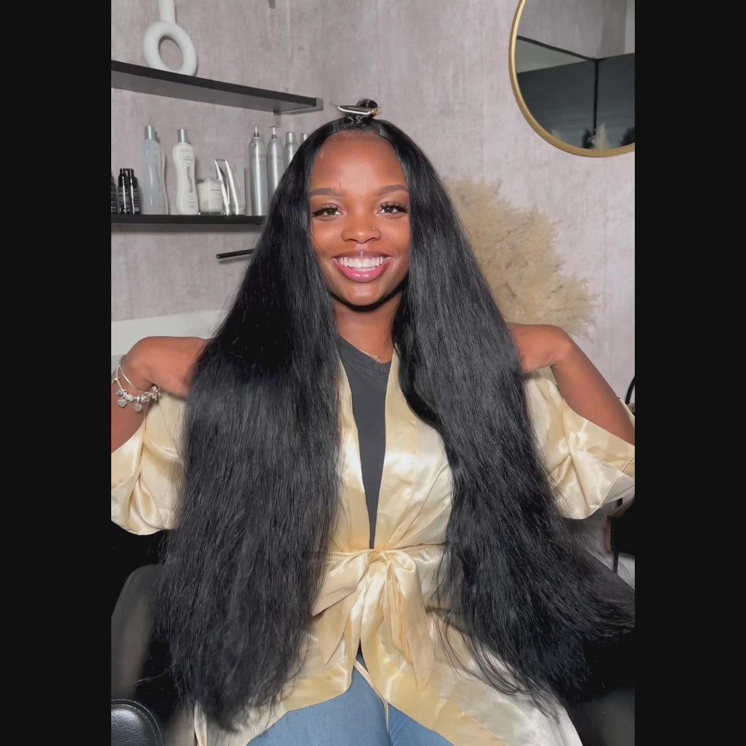 #1 Jet Black Raw Indian Hair Body Wave Bundles Human Hair Extensions 1/ 3 /4 Bundles