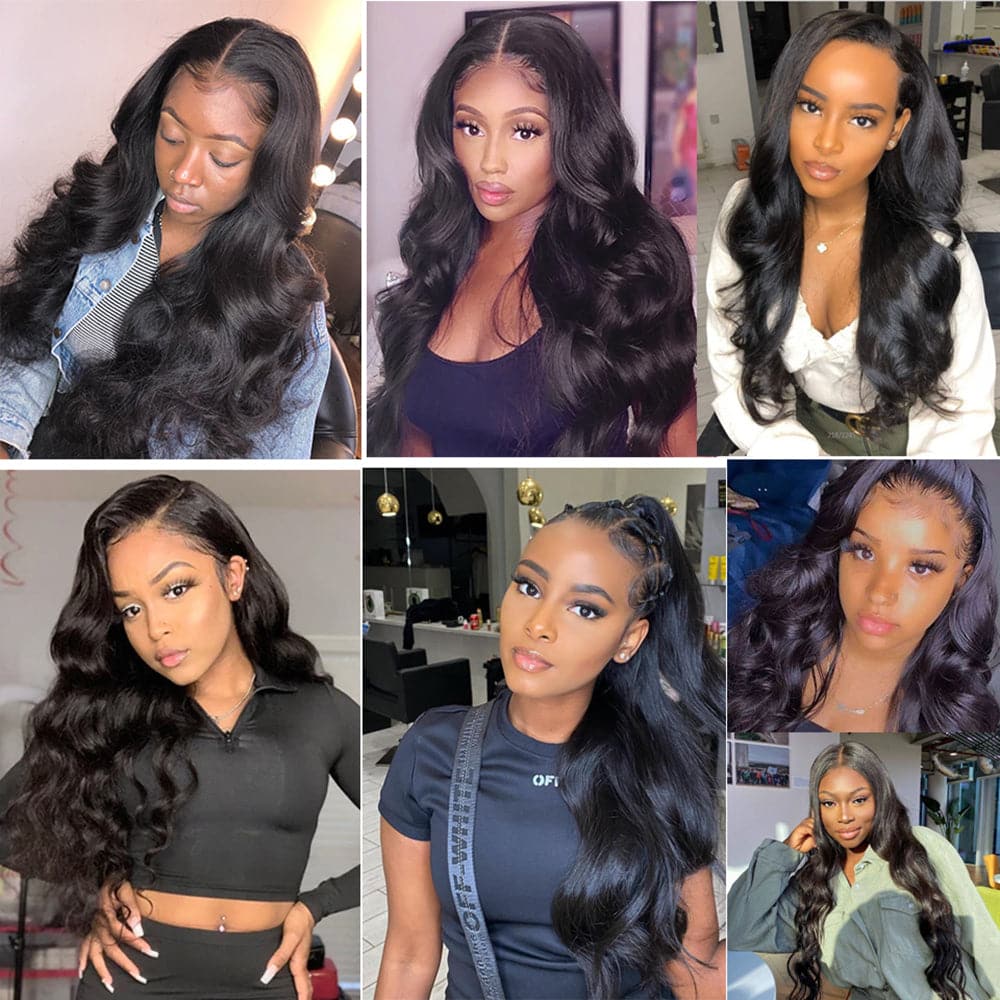 360 Lace Frontal Wigs Body Wave Human Hair Wigs For Women Sterly Hair