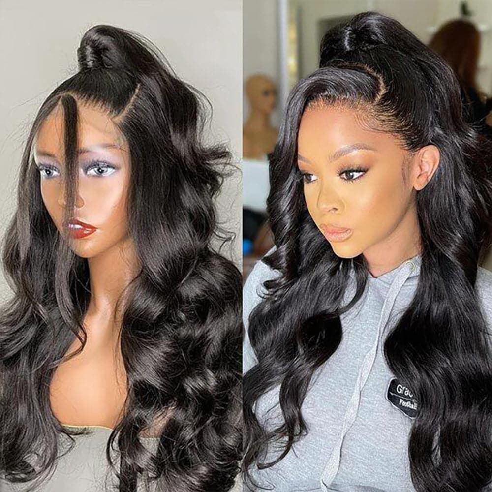 Sterly 5x5 Undetectable HD Lace Body Wave Closure Wig Glueless Human Hair Wigs