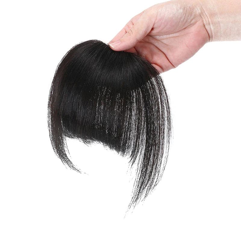 Sterly Clip In Bangs Straight Human Hair Extensions