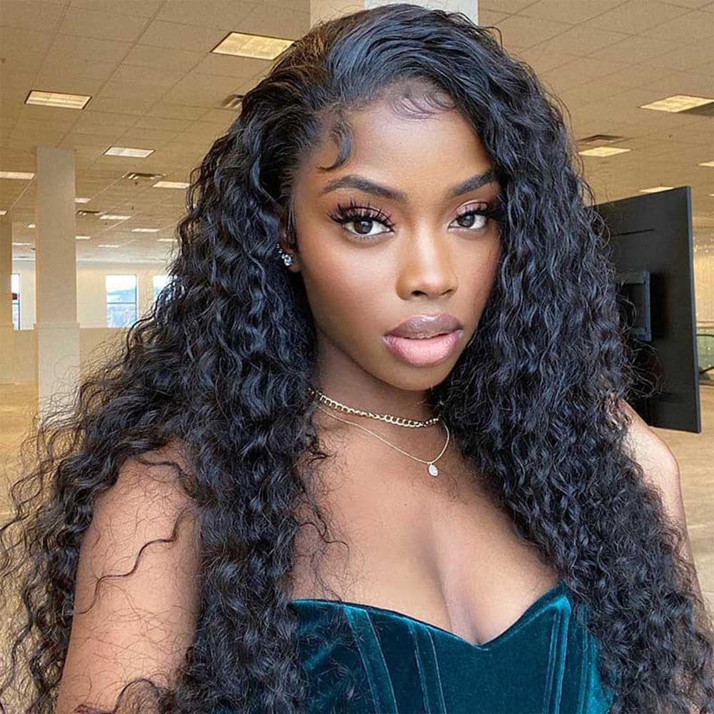 2024 Clearance Sale | 5x5 Lace Closure Wigs Deep Wave Human Hair Wig