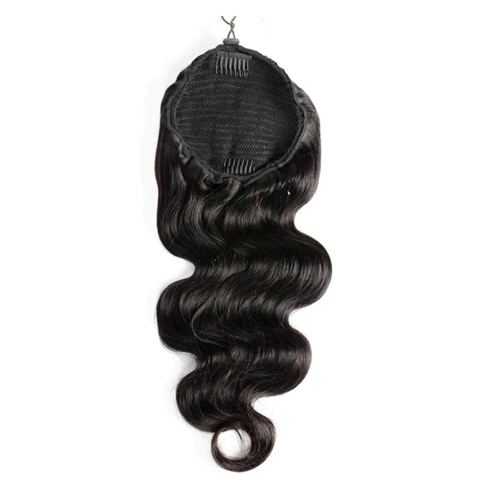 Sterly Body Wave Human Hair Drawstring Ponytail Human Hair Extensions