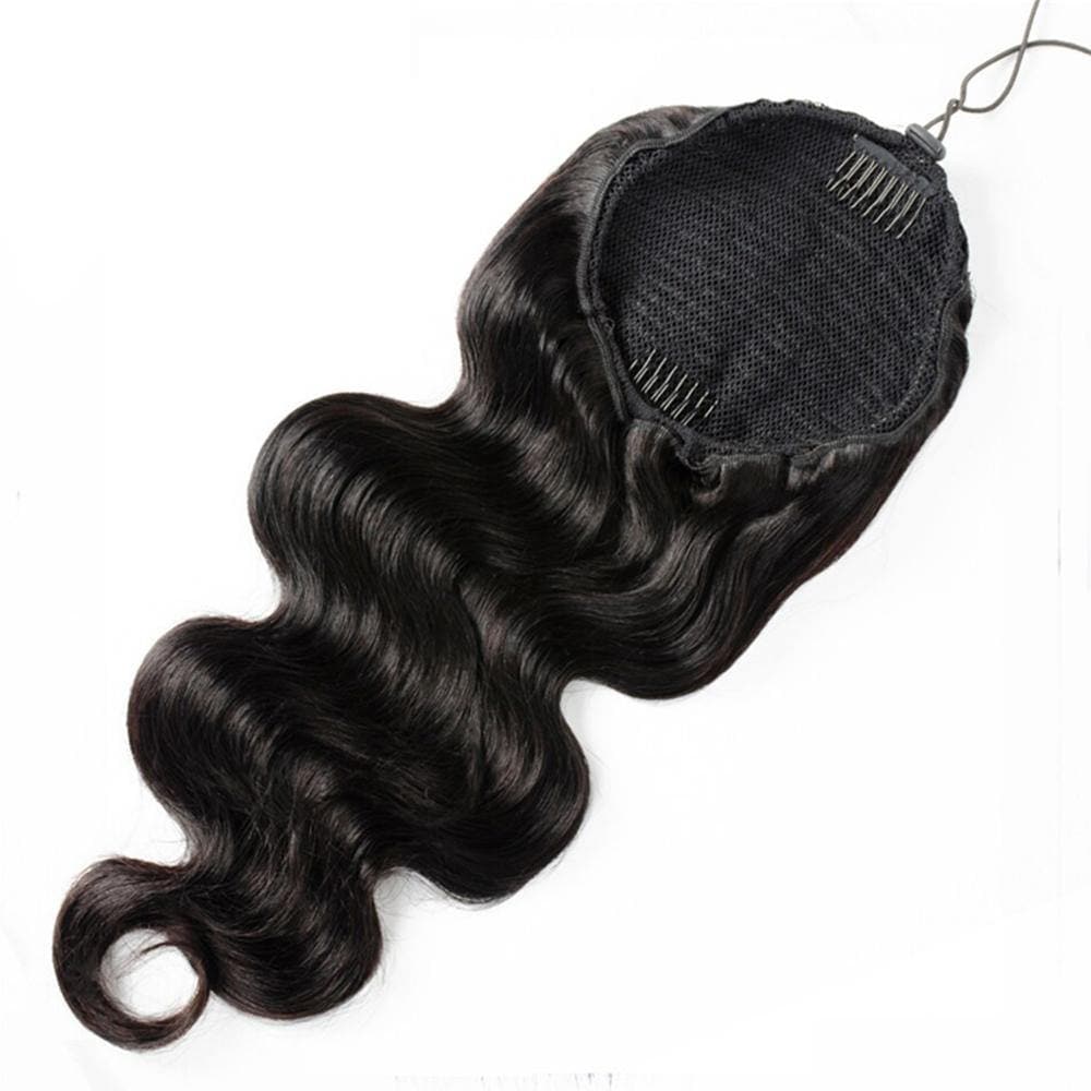 Sterly Body Wave Human Hair Drawstring Ponytail Human Hair Extensions