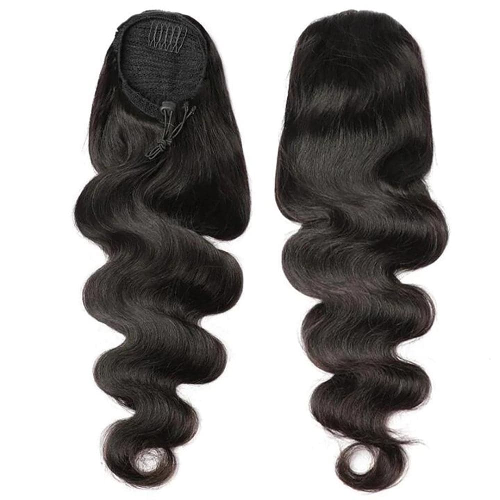 Sterly Body Wave Human Hair Drawstring Ponytail Human Hair Extensions