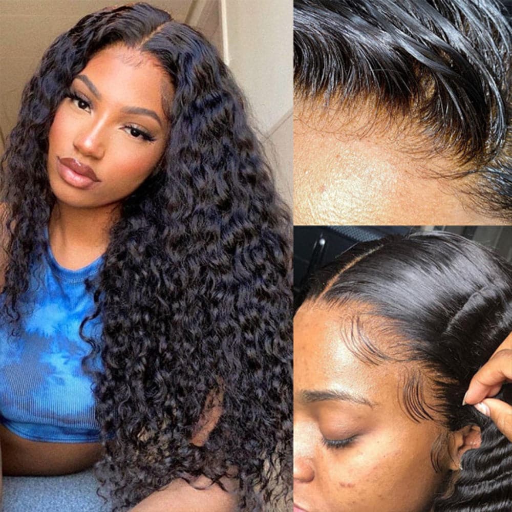 2024 Clearance Sale | 5x5 Lace Closure Wigs Deep Wave Human Hair Wig