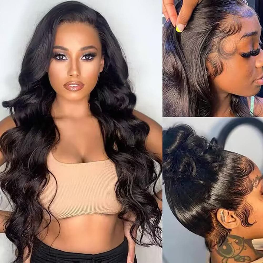 360 Lace Frontal Wigs Body Wave Human Hair Wigs For Women Sterly Hair