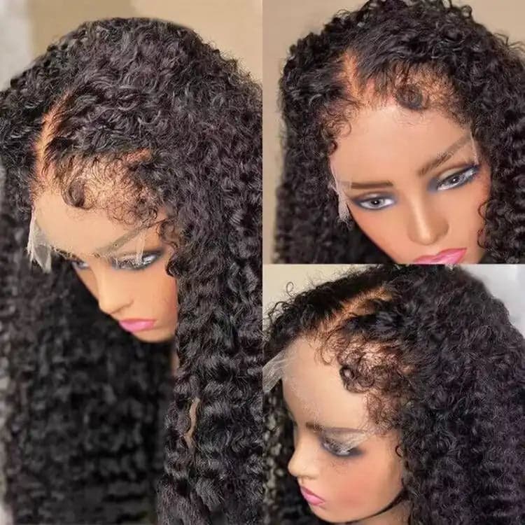 Type 4C Edges Wig | Wear and Go Glueless 7x6/13×6 Curly Human Hair Wigs