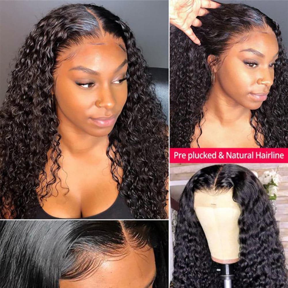 360 Lace Frontal Wigs Deep Wave Human Hair Wigs For Women Sterly Hair