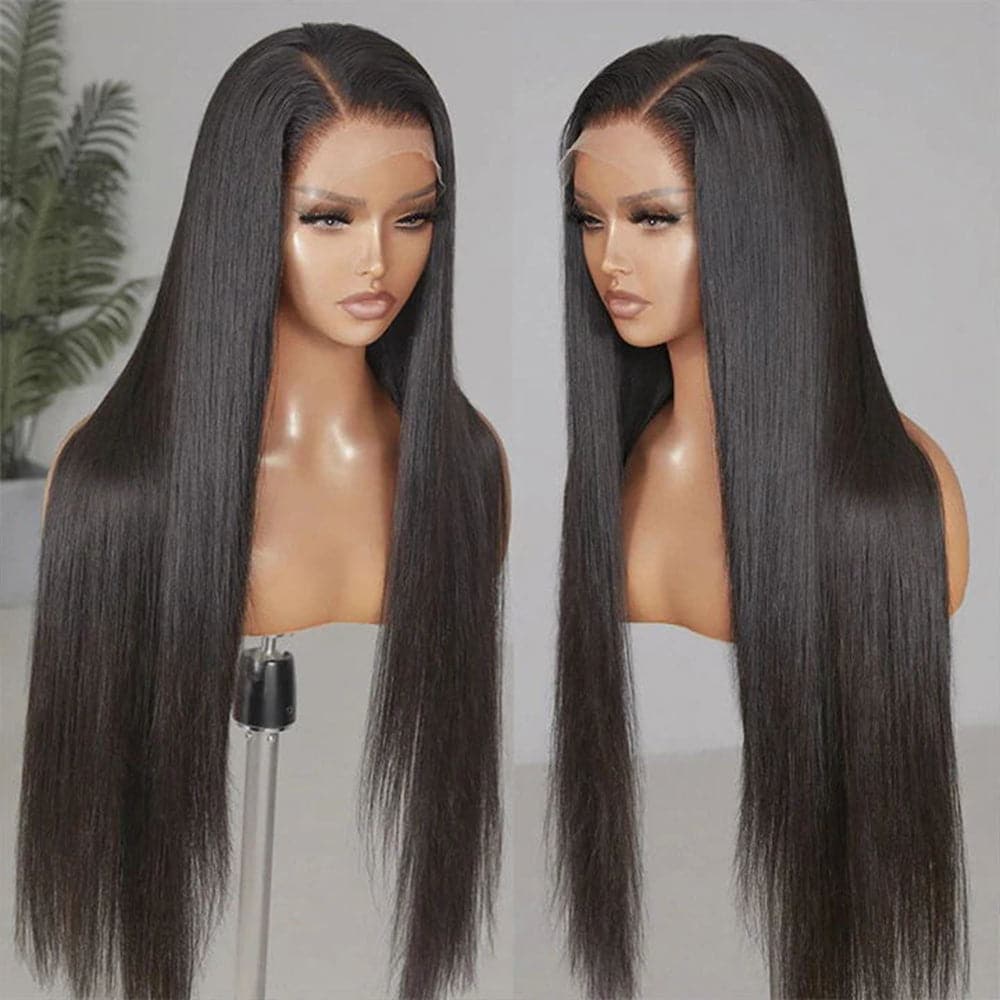 Sterly Glueless 13x6 HD Lace Wig Affordable Long Straight Lace Front Wigs Human Hair