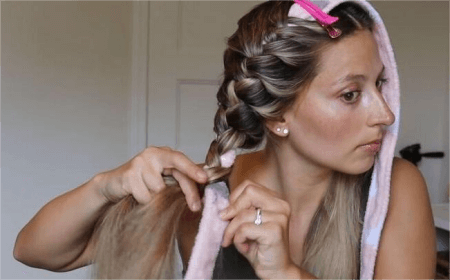 Methods for Curling Hair Without Using Heat