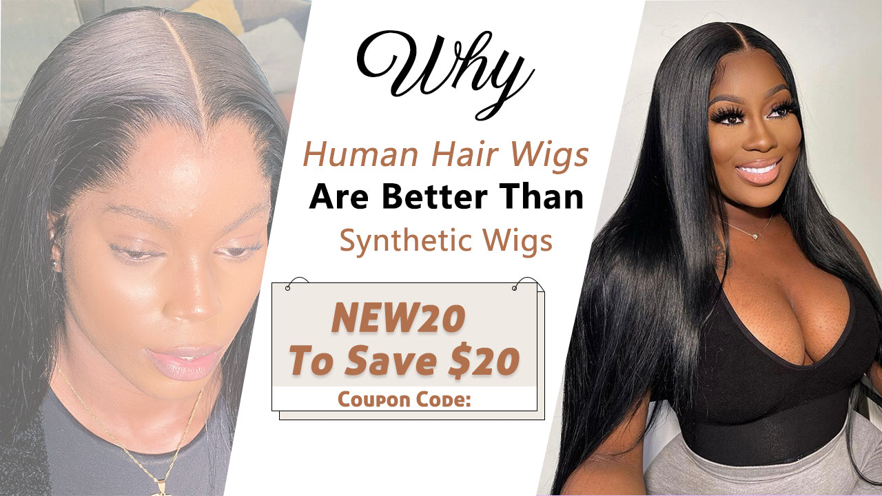 Why Human Hair Wigs Are Better Than Synthetic Wigs