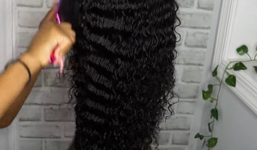 How to maintain a curly wave wig?