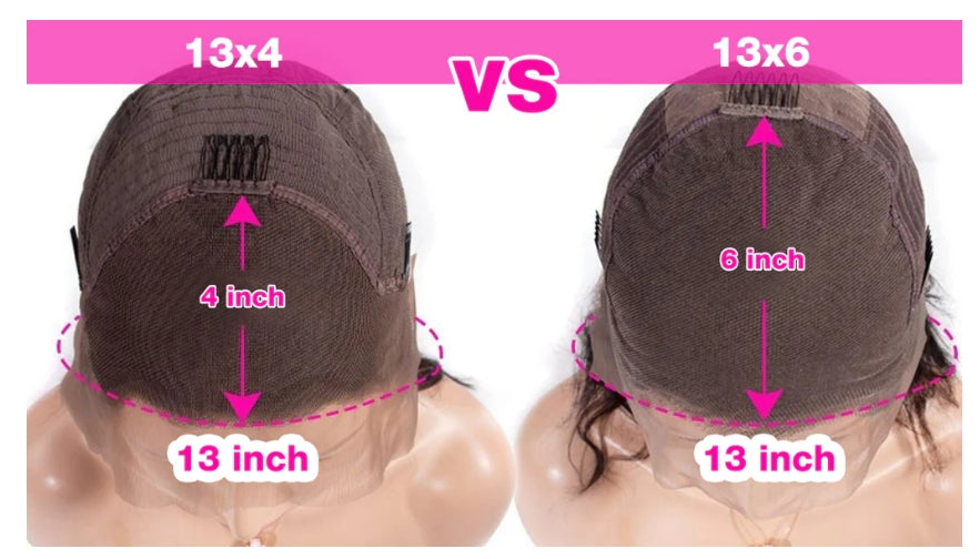 13x4 VS 13x6 Lace Front Wig, Which Is Better?