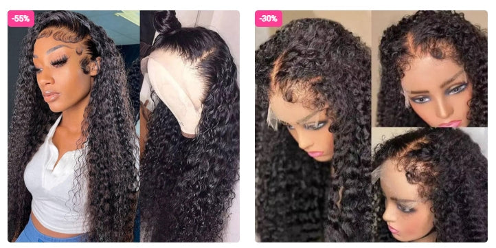 Curly Wave Wig VS Deep Wave Wig, What's The Difference?