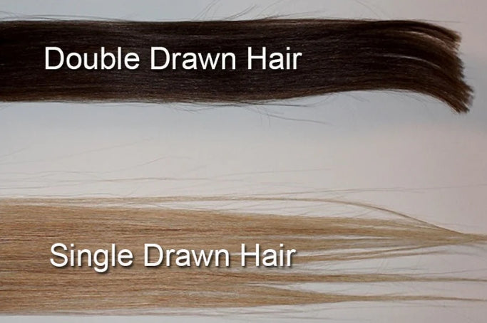 Single Drawn VS Double Drawn Hair, What's The Difference?