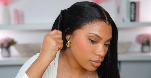 How is a Silk Press Done On Human Hair Wigs?