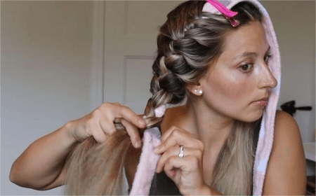 Techniques for Hair Curling Without Heat.