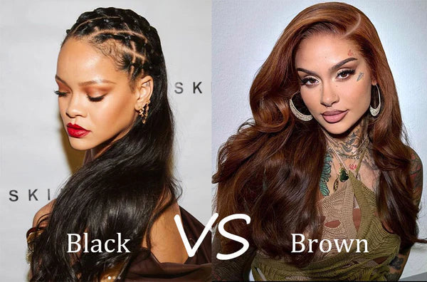 Brown Vs Black Hair, Which One Is Better?