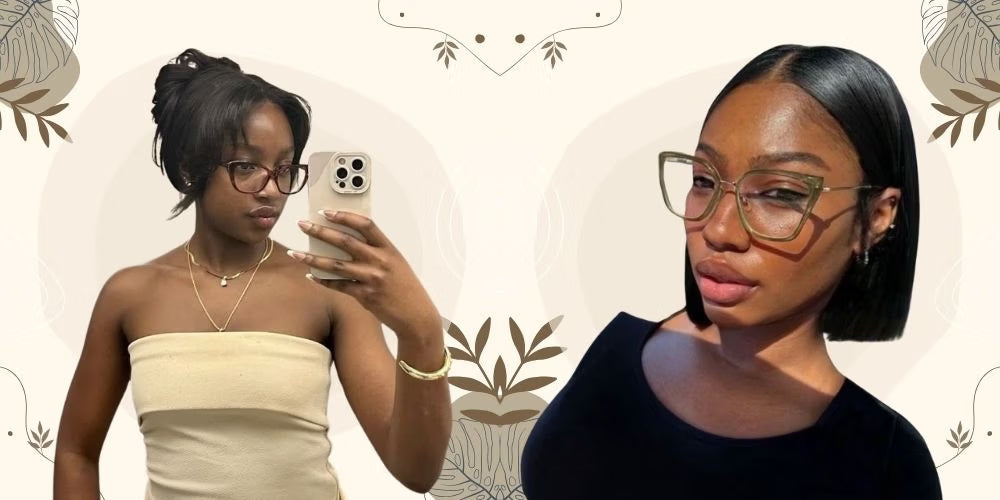 Ten Hairstyles That Are Frame-Friendly for Black Women Who Wear Glasses