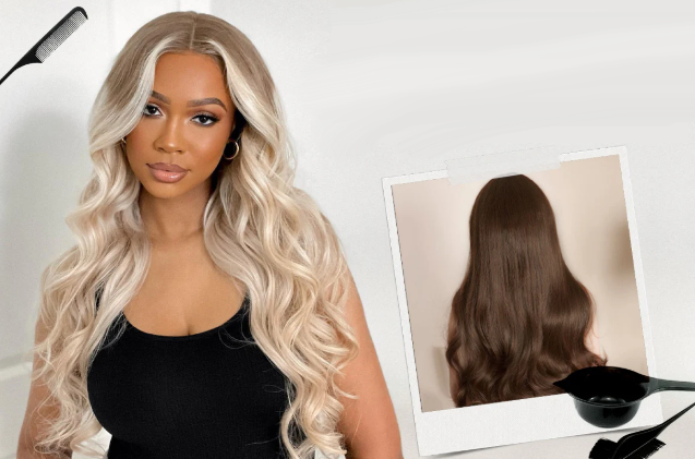 How to Dye a Human Hair Wig at Home ?