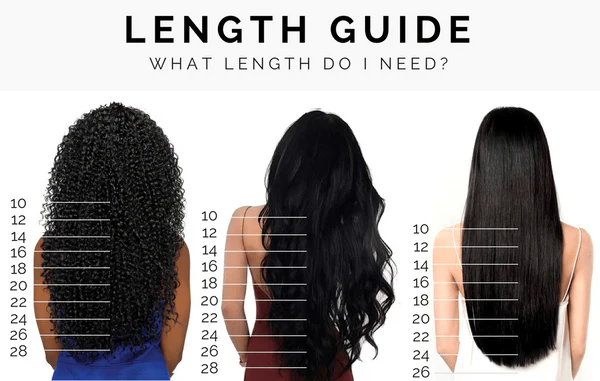Wig Length Chart: Assist in Determining the Ideal Wig Length