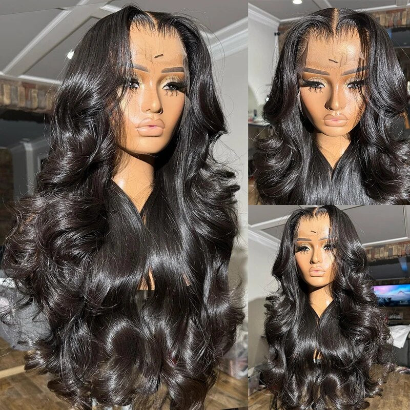 Sterly 5x5 Wear Go Glueless Pre-Cut Lace & Pre-Bleached Loose Body Wave Wig 180% Density - sterlyhair