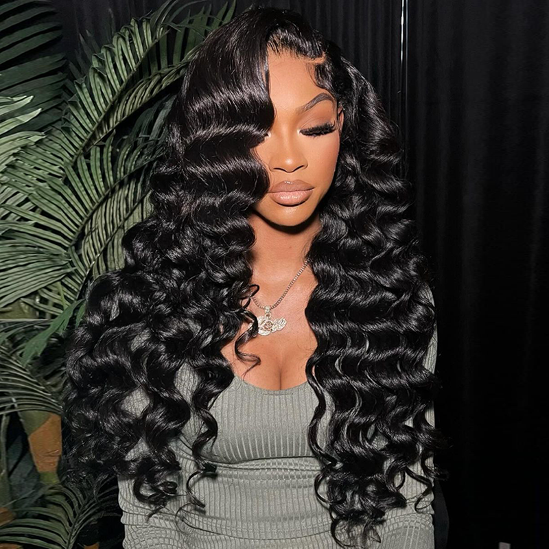 HD Lace 13×6 Full Lace Loose Deep Wave Human Hair Wig Sterly Hair - sterlyhair