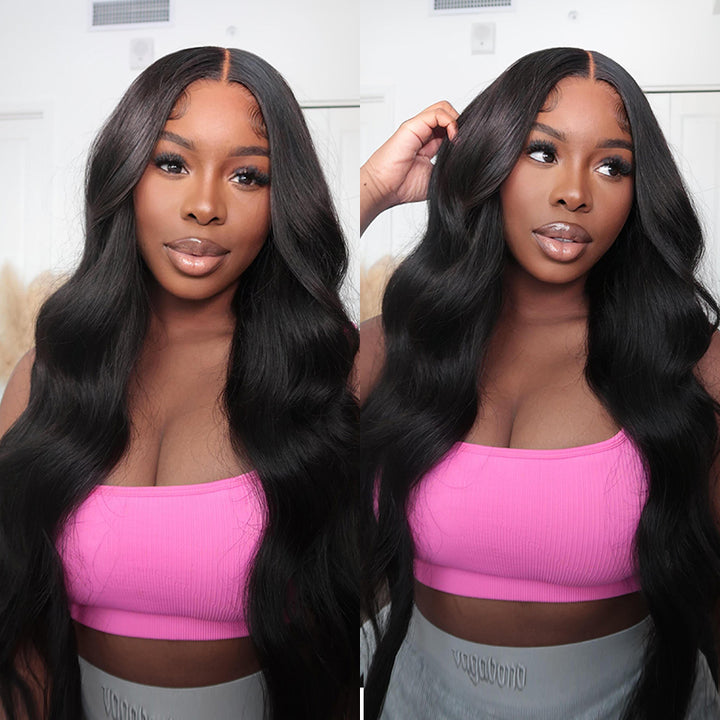 Sterly 5x5 Undetectable HD Lace Body Wave Closure Wig Glueless Human Hair Wigs - sterlyhair