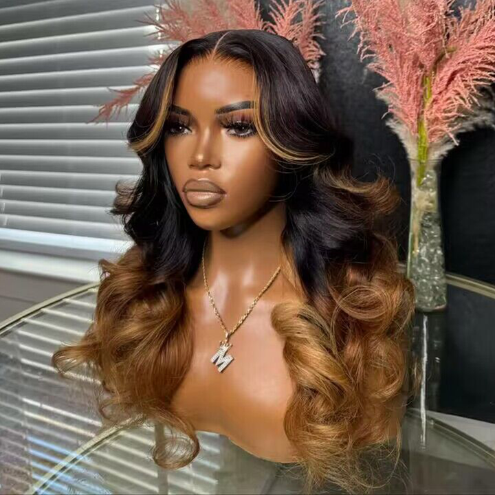 Sterly Blined Ombre Loose Body Wave Wig - sterlyhair