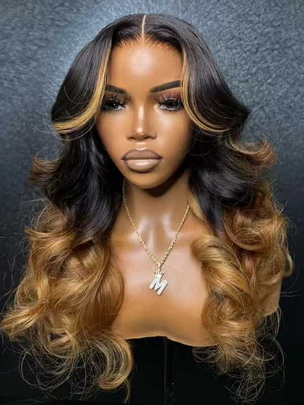 Sterly Blined Ombre Loose Body Wave Wig - sterlyhair