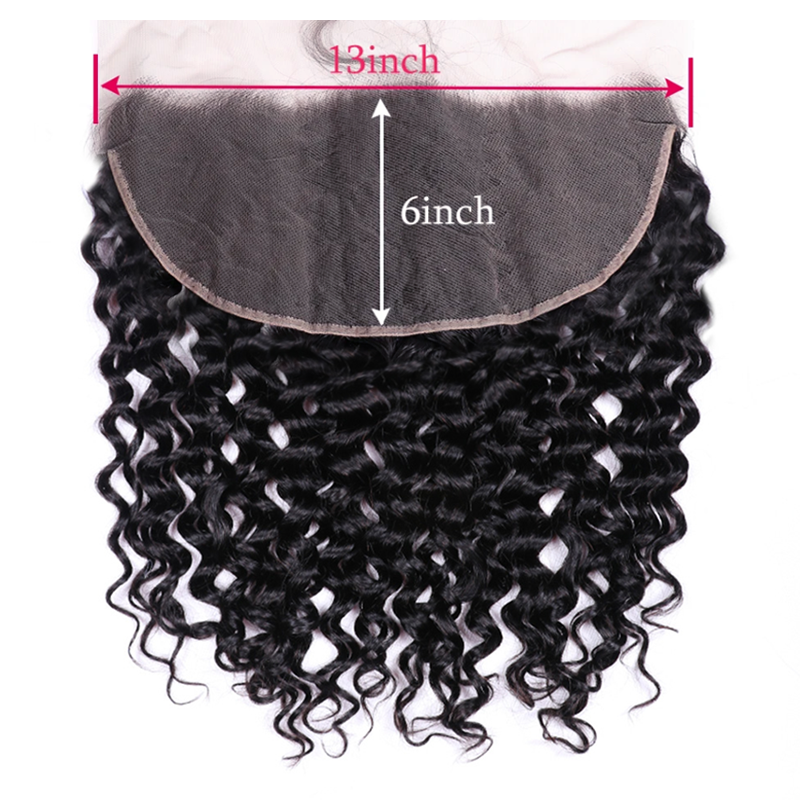 Sterly Water Wave Bundles With 13X6 Lace Frontal Human Hair Bundles With Frontal